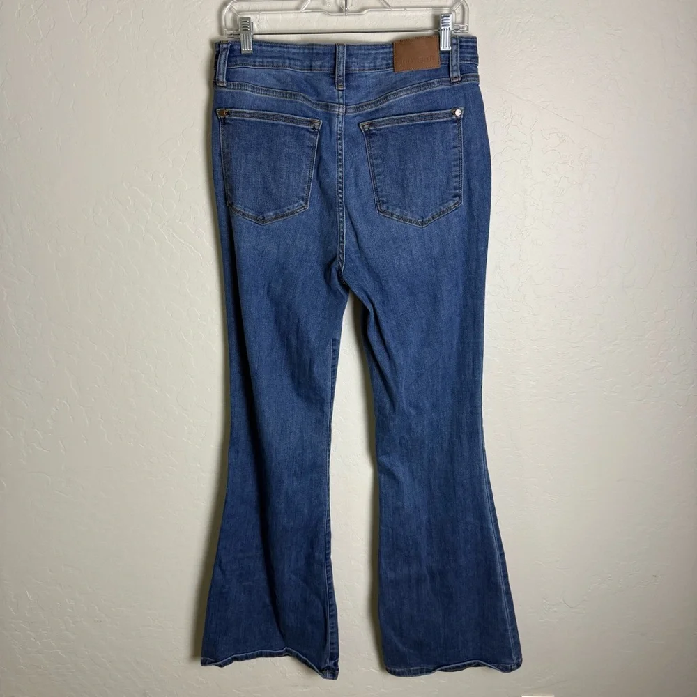 Judy Blue High Waist Classic Flare Denim Jeans 13/31 JB82588MD - Picture 6 of 15